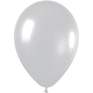 5" METALLIC SILVER - 50 CT