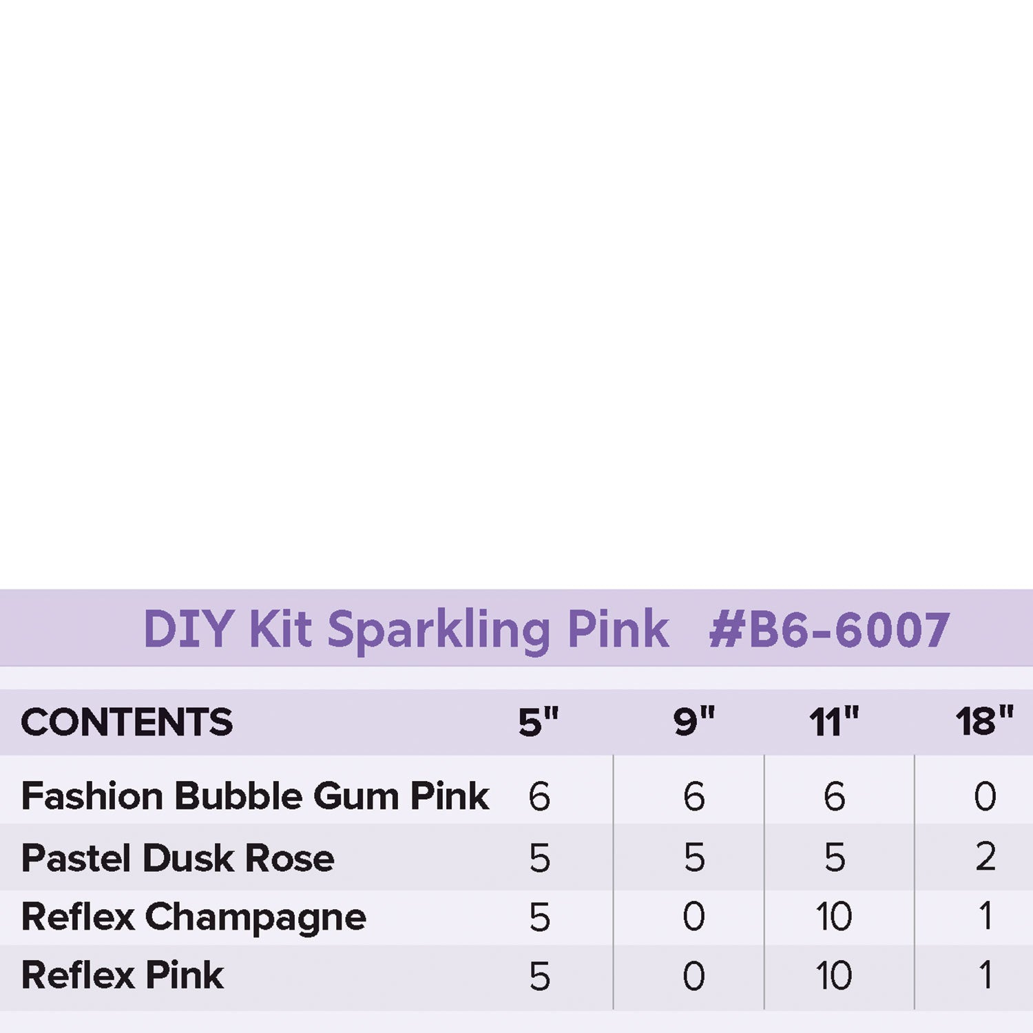 SPARKLING PINK BALLOON GARLAND KIT