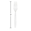 Clear Plastic Fork 24ct | Catering
