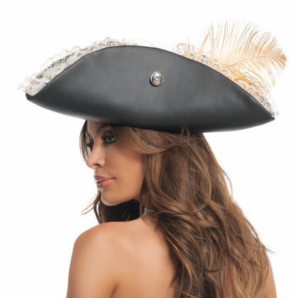 BLACK PEARL PIRATE HAT