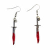 BLOODY KNIFE EARRINGS