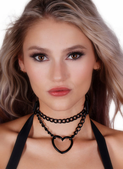 Heart Chain Choker