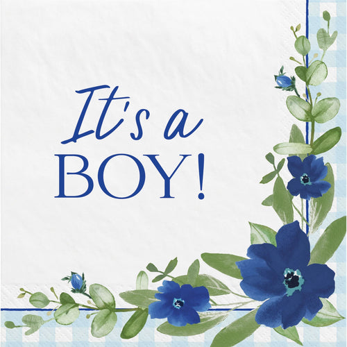 Baby In Bloom Luncheon Napkins