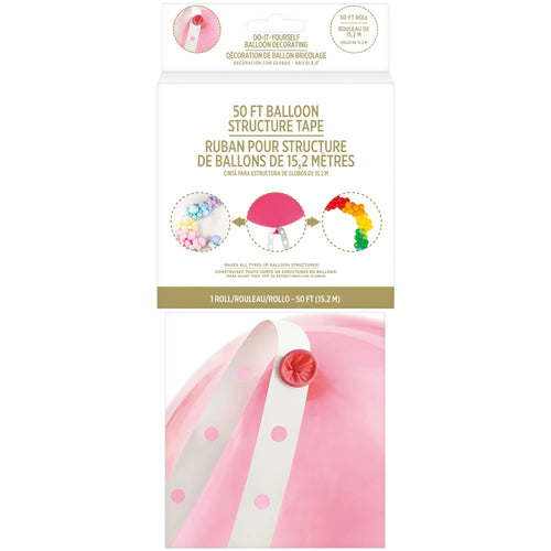 Balloon Decorating Strip | Clear 50ft