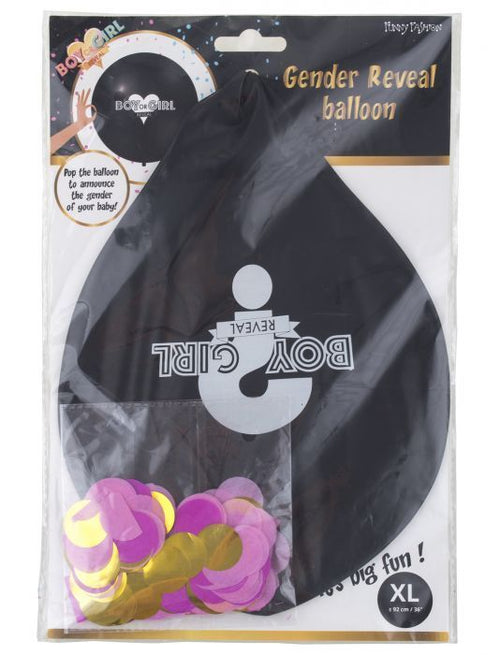 Balloon 36in Latex Reveal Kit pink