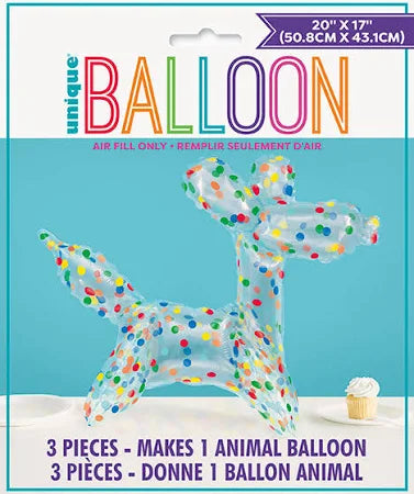 Balloon Dog Birthday Giant Standing 30" Balloon Centerpiece