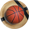 Basketball 9in Paper Plates 8ct