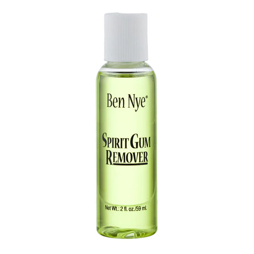 Bottle of Ben Nye Spirit Gum Remover on a white background