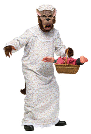 Big Bad Granny Wolf - Adult Costume
