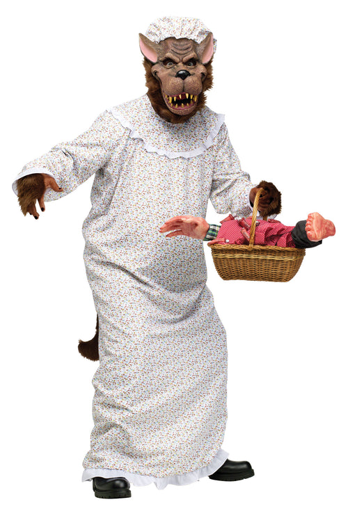 Big Bad Granny Wolf - Adult Costume