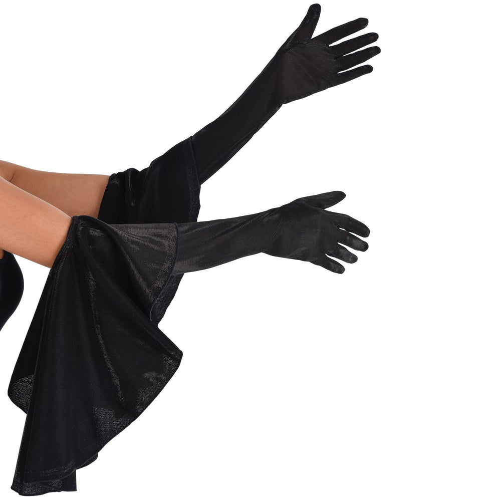 Black Long Glove & Sleeve