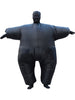 Black Inflatable Bodysuit Adult