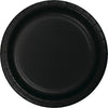 Black Velvet 7in Paper Plates 75ct  | Solids