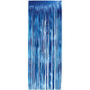 Blue Foil Curtain