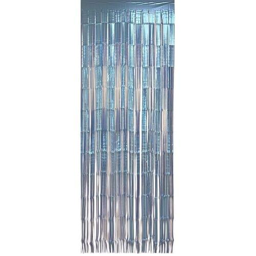 Blue Matte Foil Curtain