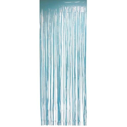 Blue Pastel Foil Curtain