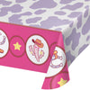 Boots & Bows Paper Table Cover