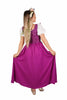 Brocade Corset Bodice Overdress & Shirt | Purple