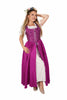 Brocade Corset Bodice Overdress & Shirt | Purple