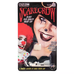 Packaged product for Halloween makeup with clown and witch designs on the packaging.