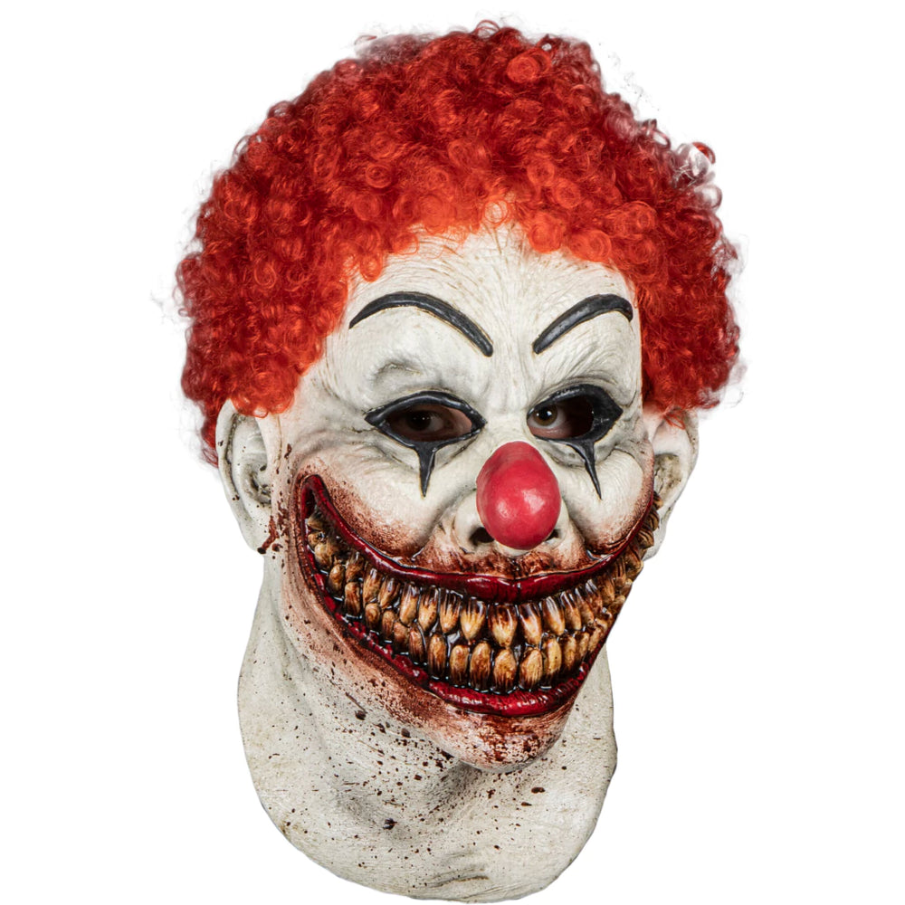 Burger's Clown Possessed Latex Mask with Neck