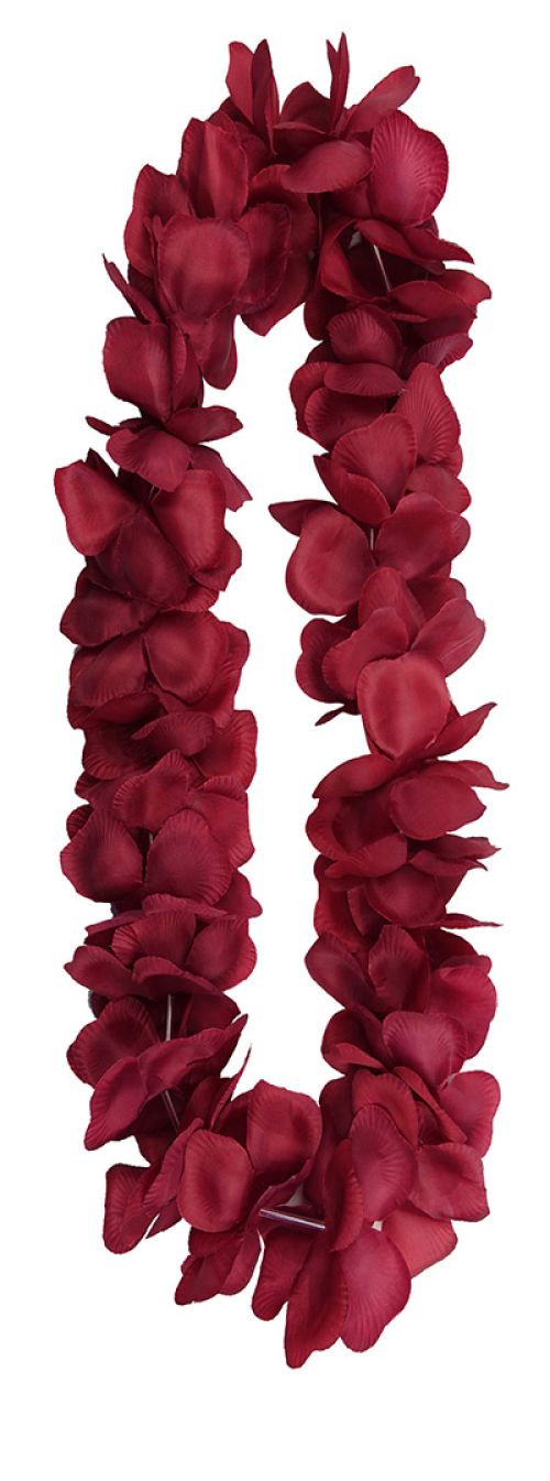 Burgundy Lei