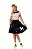 50S Poodle Skirt | Adult