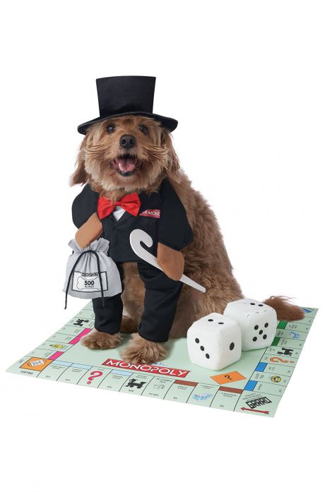 Mr. Monopoly Pet Costume (Clearance)