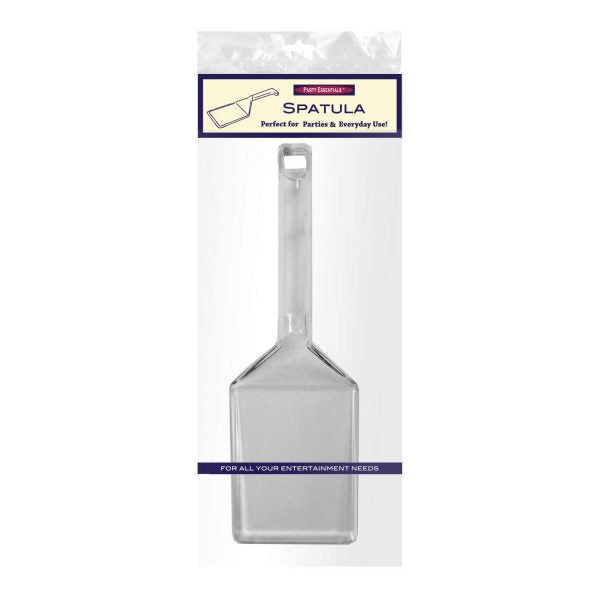 CLEAR PLASTIC SPATULA