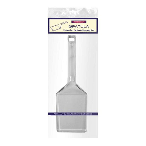 CLEAR PLASTIC SPATULA