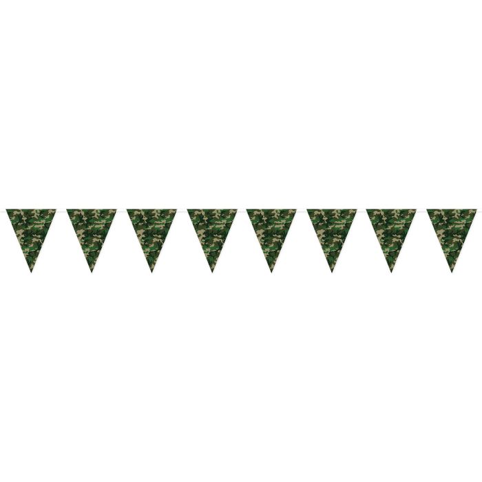Camo Pennant Banner