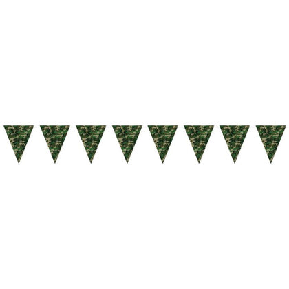 Camo Pennant Banner