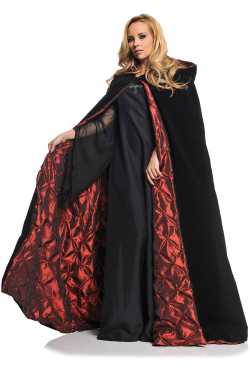 velvet cape red