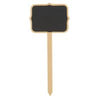 Chalkboard Food Sign Picks with Chalk  4ct