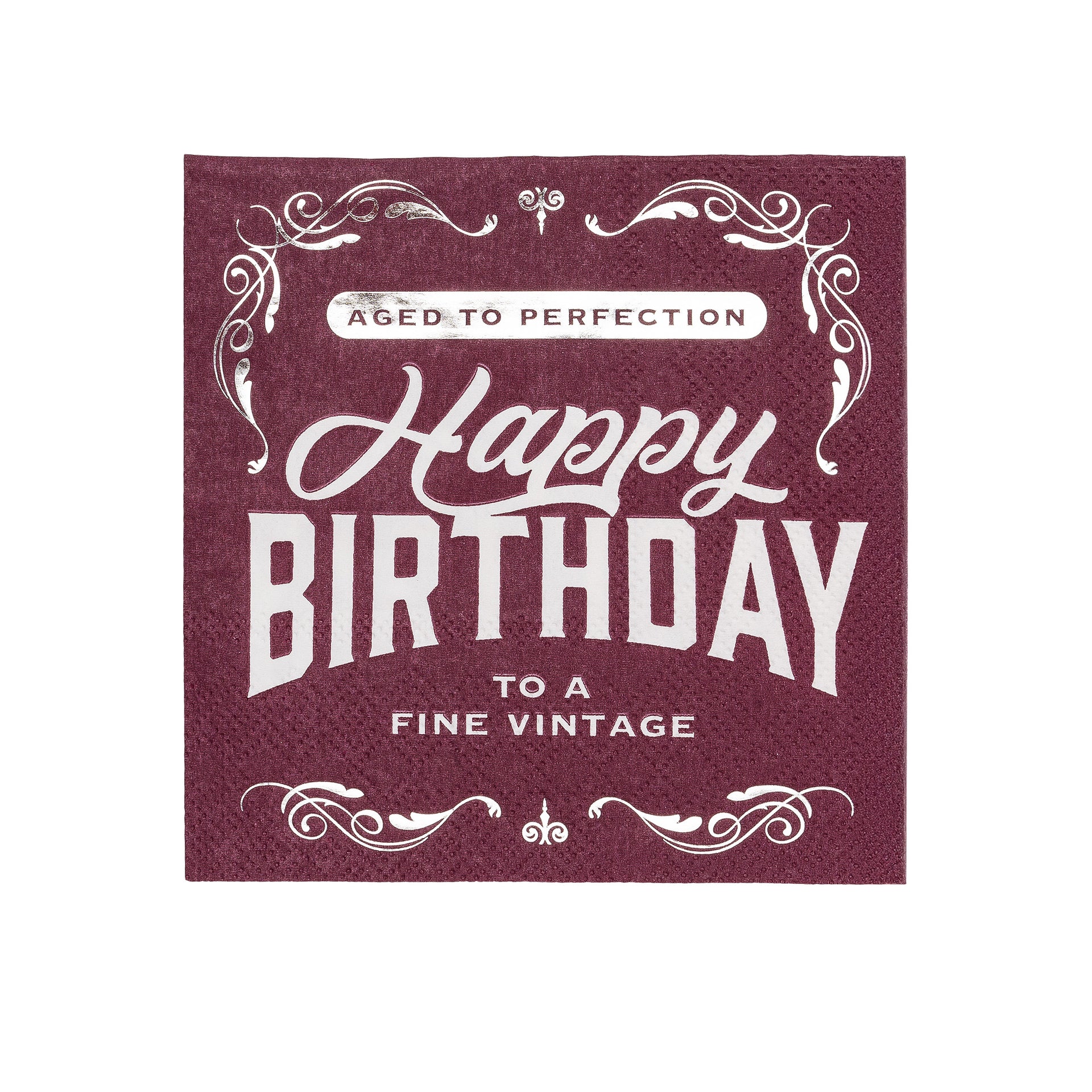 Cheers to a Fine Vintage Beverage Napkins 16ct