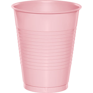 Classic Pink 16oz Plastic Cups 20ct | Solids