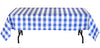 Classic Plaid – Tablecover Blue and White 54″ x 108″