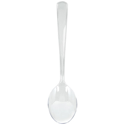 Clear Serving Spoons, Packaged