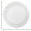 Clear Plastic 7in Plates 20ct