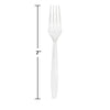 Clear Plastic Fork 50ct | Catering