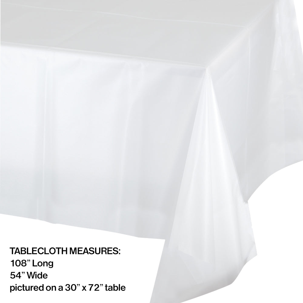 Clear Plastic Table Cover