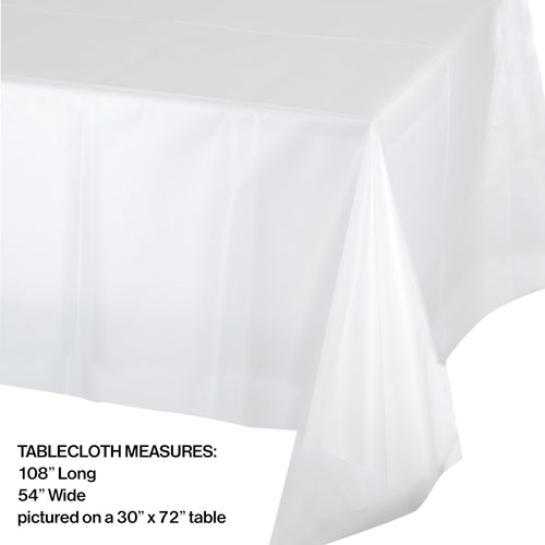 Clear Plastic Table Cover