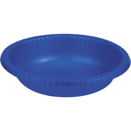 Cobalt Blue 20oz Paper Bowls 20ct | Solids