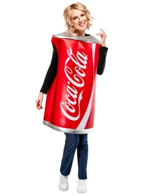 Coca-Cola Can Adult Costume