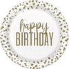 Confetti Gold Birthday Round 9