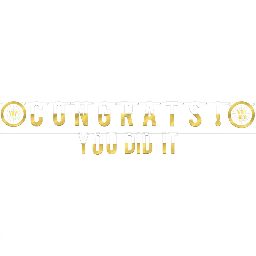 Congratulations Double Banner