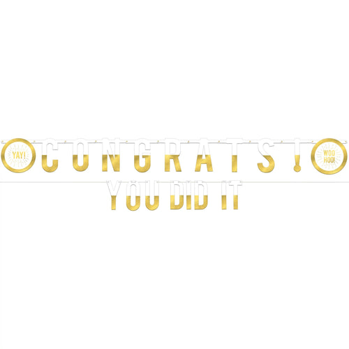 Congratulations Double Banner