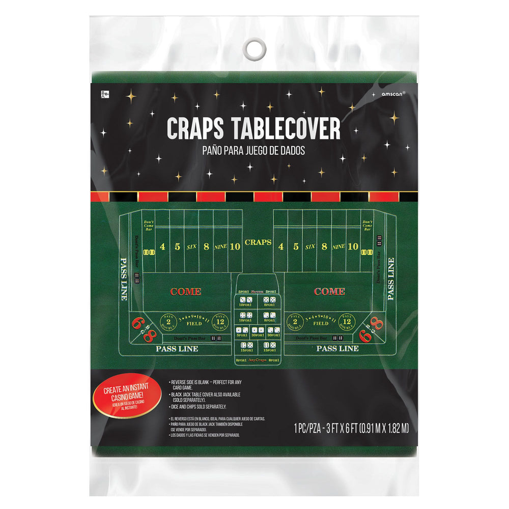 Craps Felt Game Board