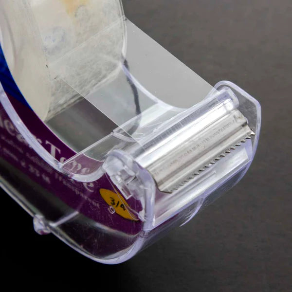Crystal Clear Tape w/ Dispenser 3/4" X 1296"