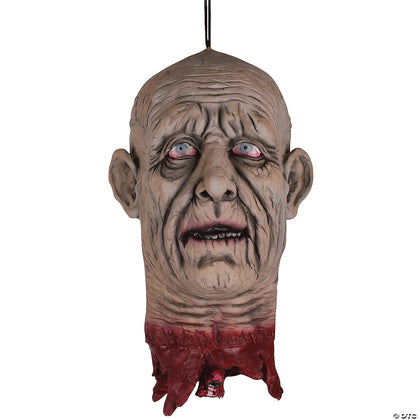 Hanging Old Man Cut-Off Head Decoration